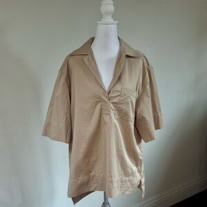 Poplin Cotton Top by COS